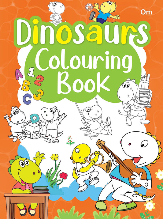 Dinosaurs Colouring Book - Om Books - Swadesiicart