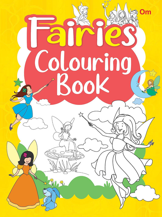 Fairies Colouring Book - Om Books - Swadesiicart