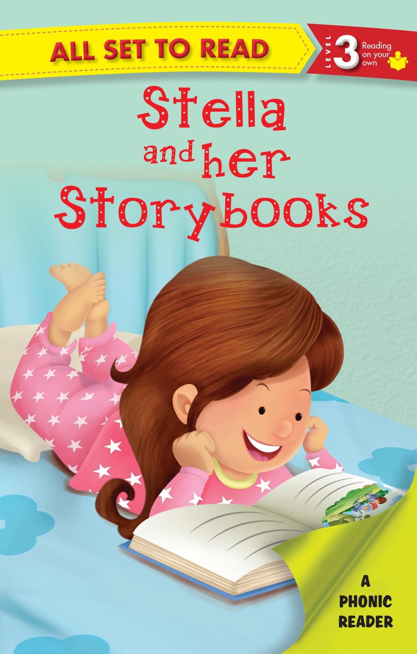 All set to Read A Phonics Reader Stella and her Storyboards - Om Books - Swadesiicart