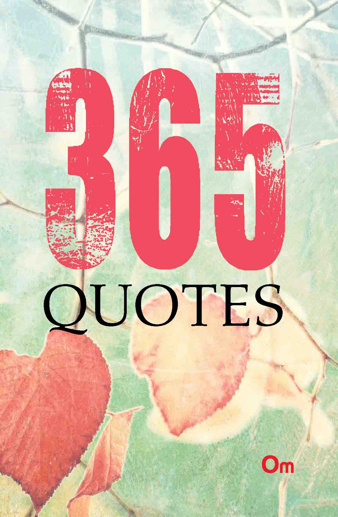365 Quotes by Om Books Editorial Team - Om Books - Swadesiicart