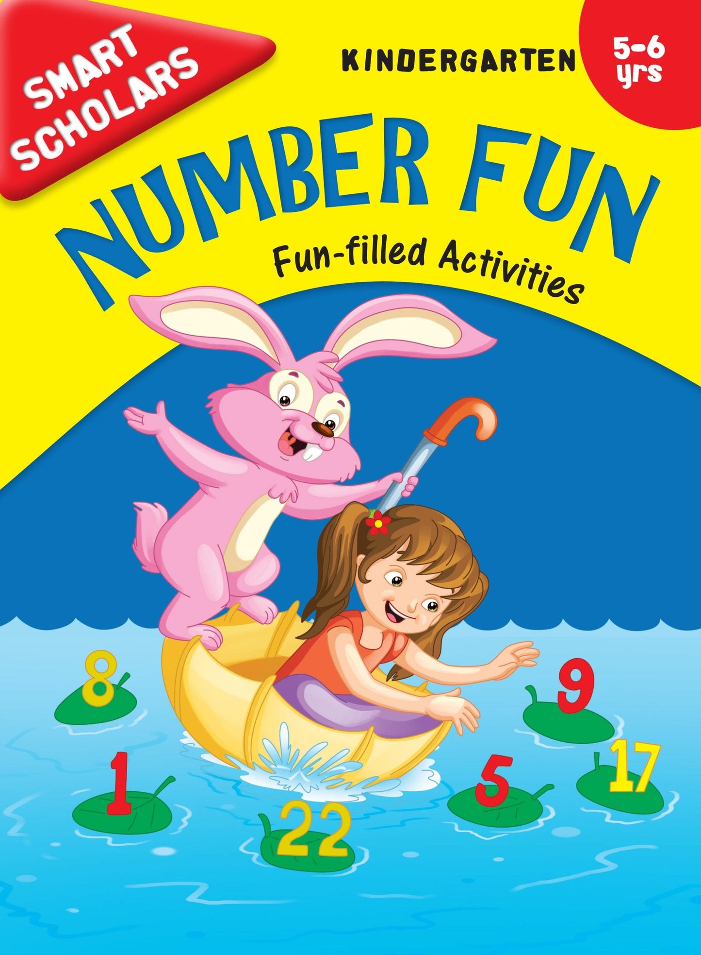 Smart Scholars Kindergarten Number Fun - Om Books - Swadesiicart