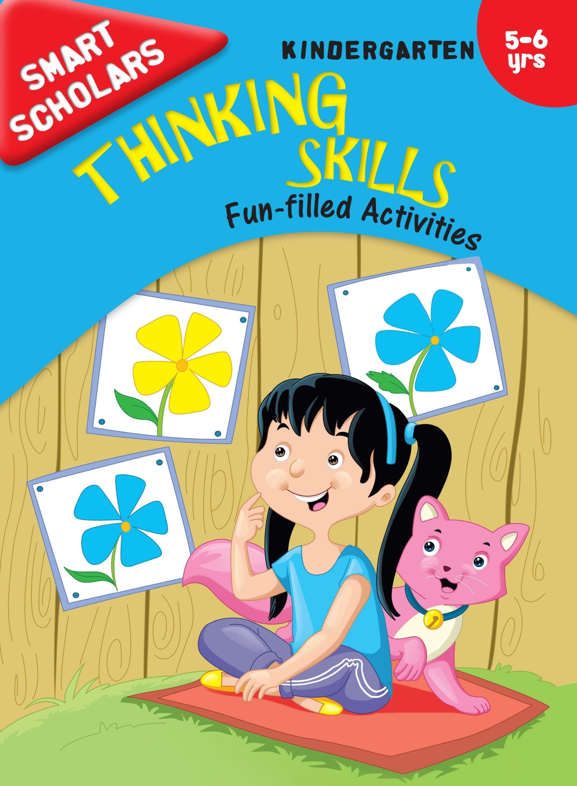 Smart Scholars Kindergarten Thinking Skills - Om Books - Swadesiicart