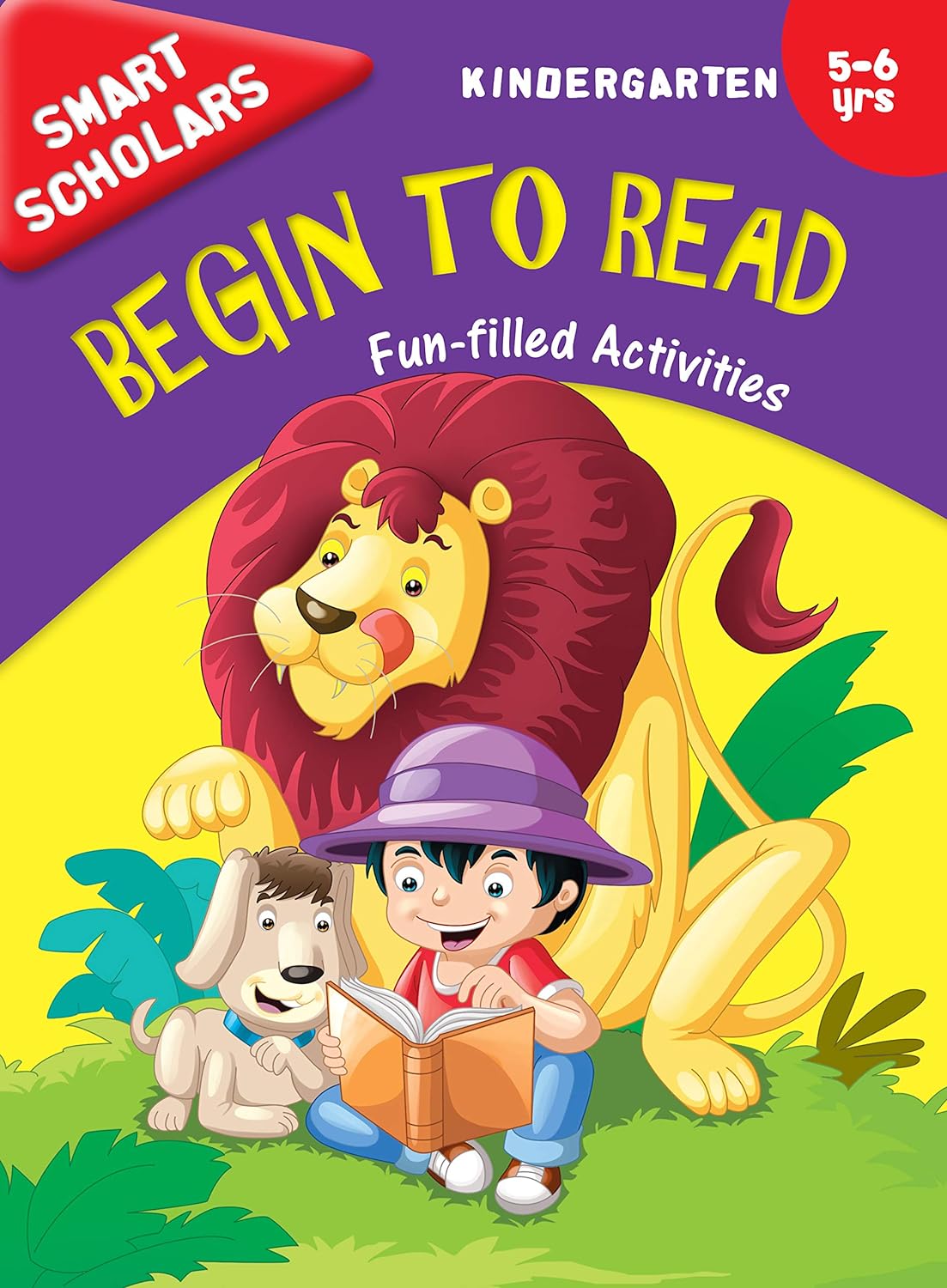 Smart Scholars Kindergarten Begin To Read - Om Books - Swadesiicart