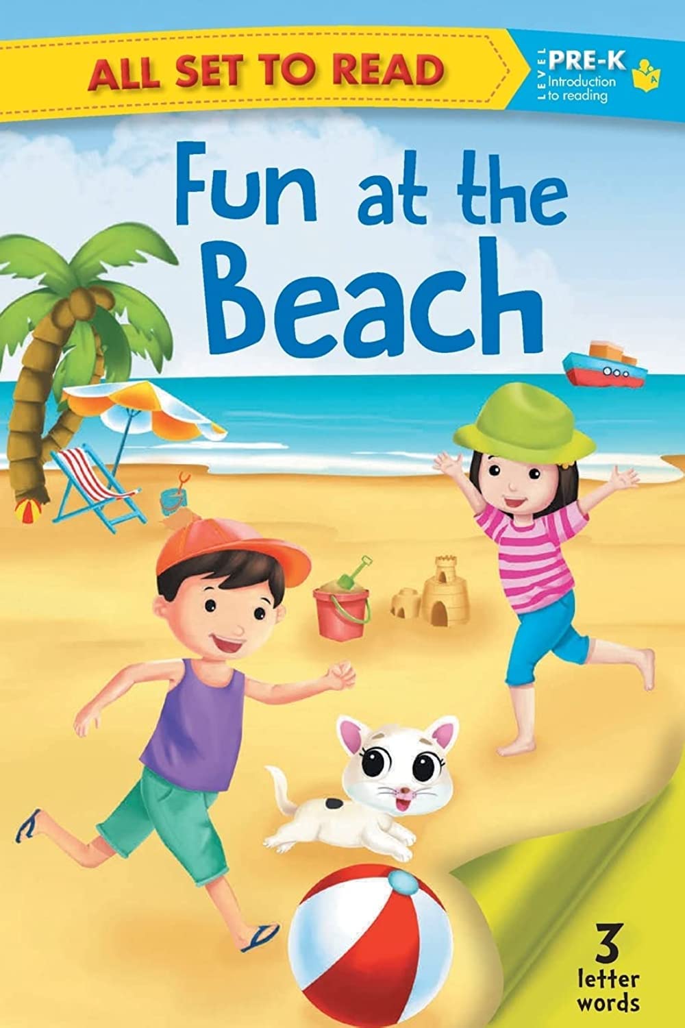 All set to Read PRE K Fun at the Beach - Om Books - Swadesiicart