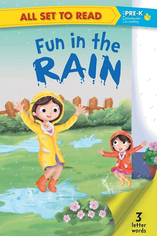All set to Read PRE K Fun in the Rain - Om Books - Swadesiicart