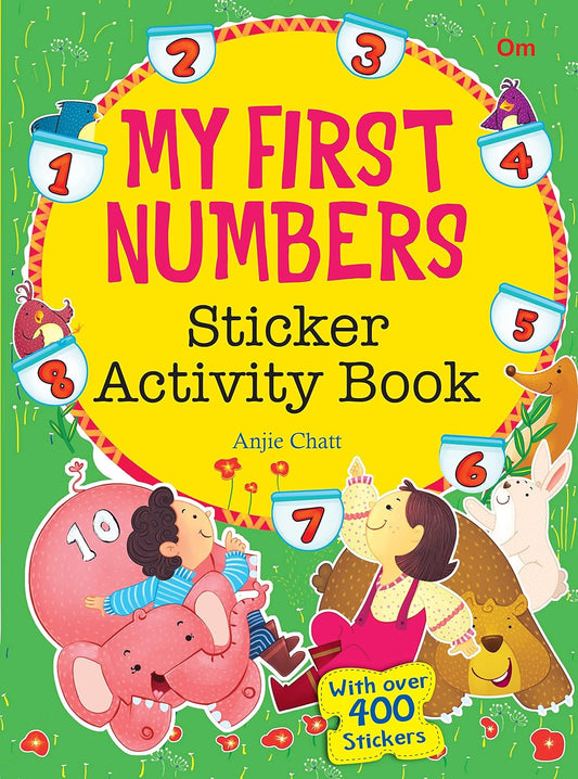 My First Numbers Sticker Activity Book - Om Books - Swadesiicart
