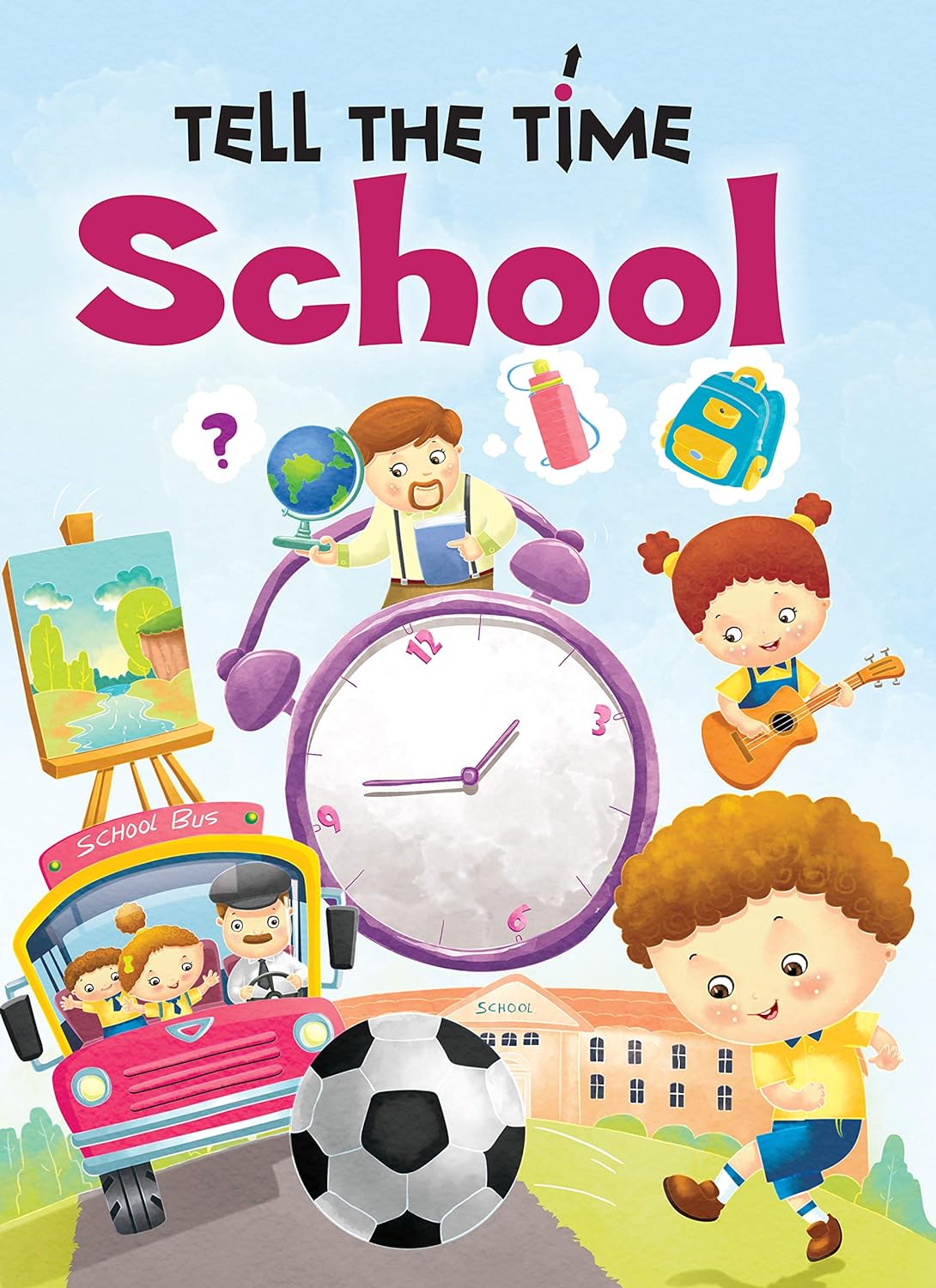 Tell the Time School - Om Books - Swadesiicart