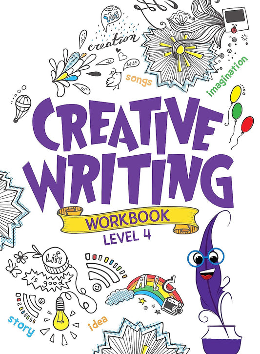 Creative Writing Workbook 4 - Om Books - Swadesiicart