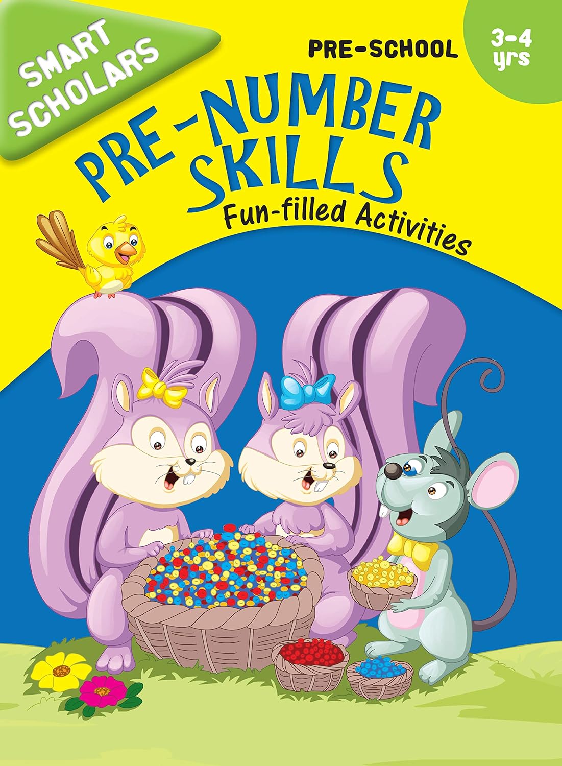 Smart Scholars Pre-School Pre-Number Skills - Om Books - Swadesiicart