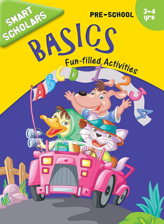 Smart Scholars Pre-School Basics - Om Books - Swadesiicart