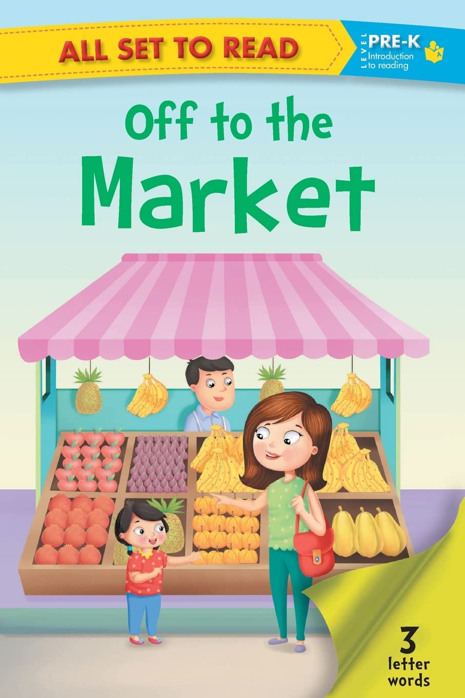 All set to Read PRE K Off to the Market - Om Books - Swadesiicart