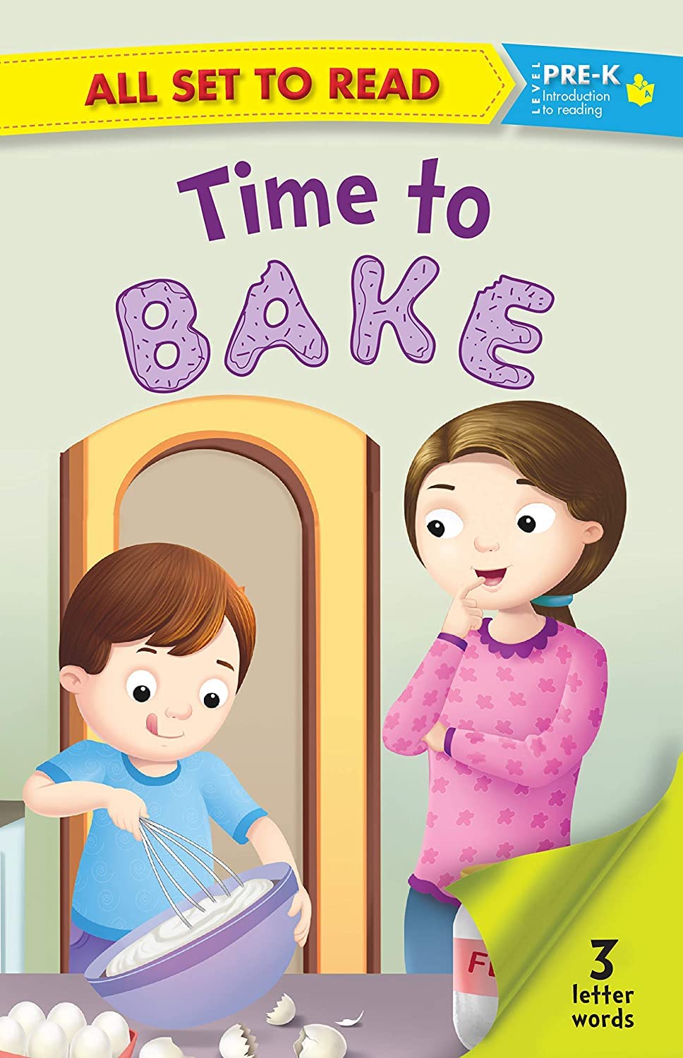 All set to Read PRE K Time to Bake - Om Books - Swadesiicart