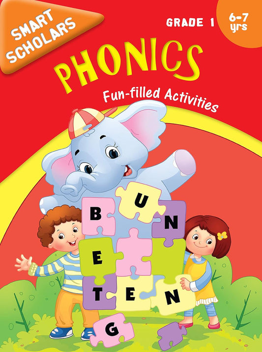 Smart Scholars Grade 1 Phonics - Om Books - Swadesiicart