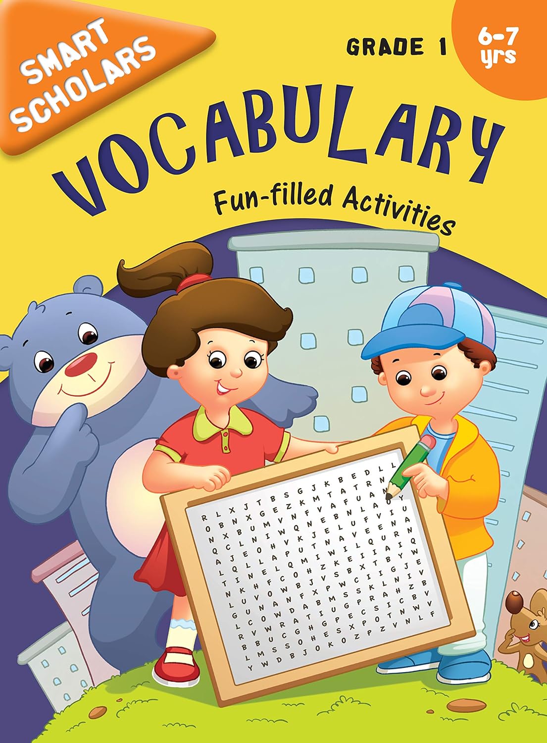 Smart Scholars Grade 1 Vocabulary - Om Books - Swadesiicart
