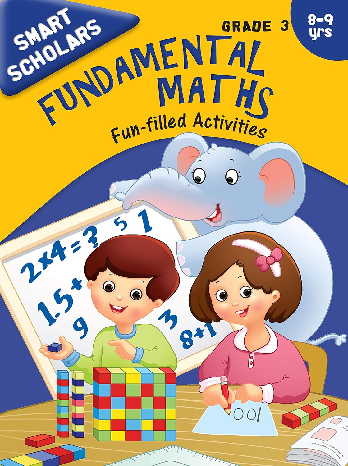 Smart Scholars Grade 3 Fundamental Maths - Om Books - Swadesiicart