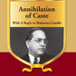 Annihilation of Caste: With A Reply to Mahatma Gandhi - Gyan Books - Swadesiicart