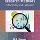 Qualitative Research Methods: Public Policy and Evaluation - Gyan Books - Swadesiicart