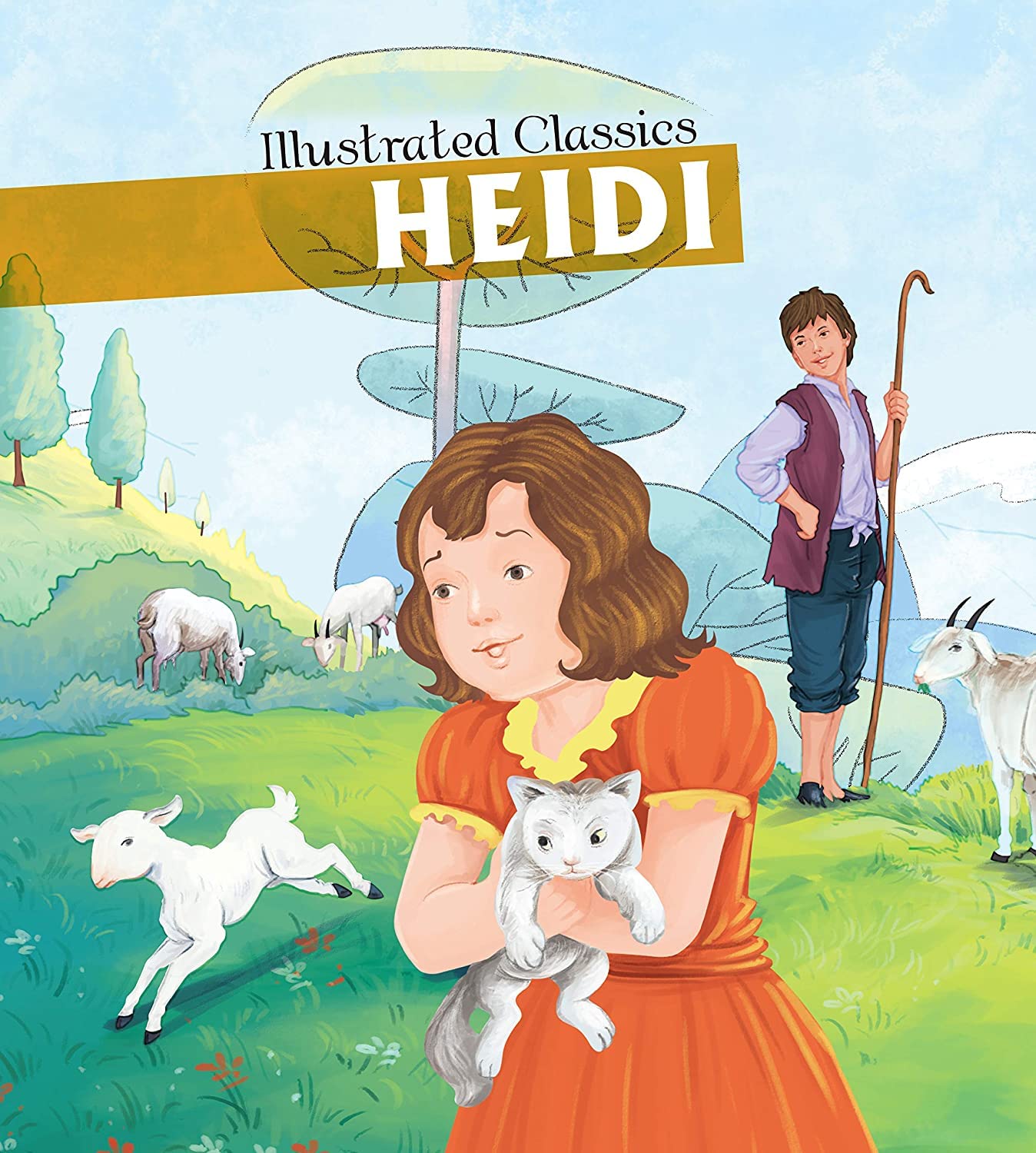 Heidi : Illustrated Classics - Om Books - Swadesiicart