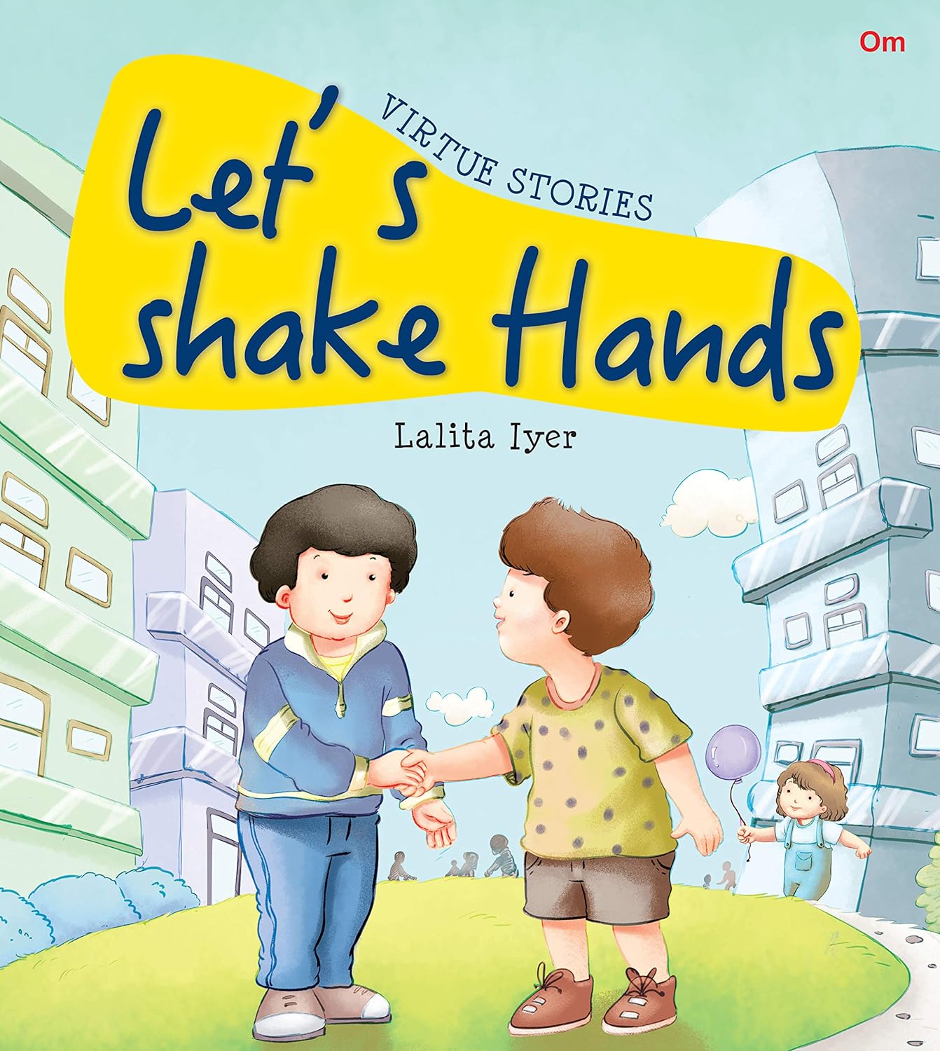 Lets Shake Hands : Virtue Stories - Om Books - Swadesiicart