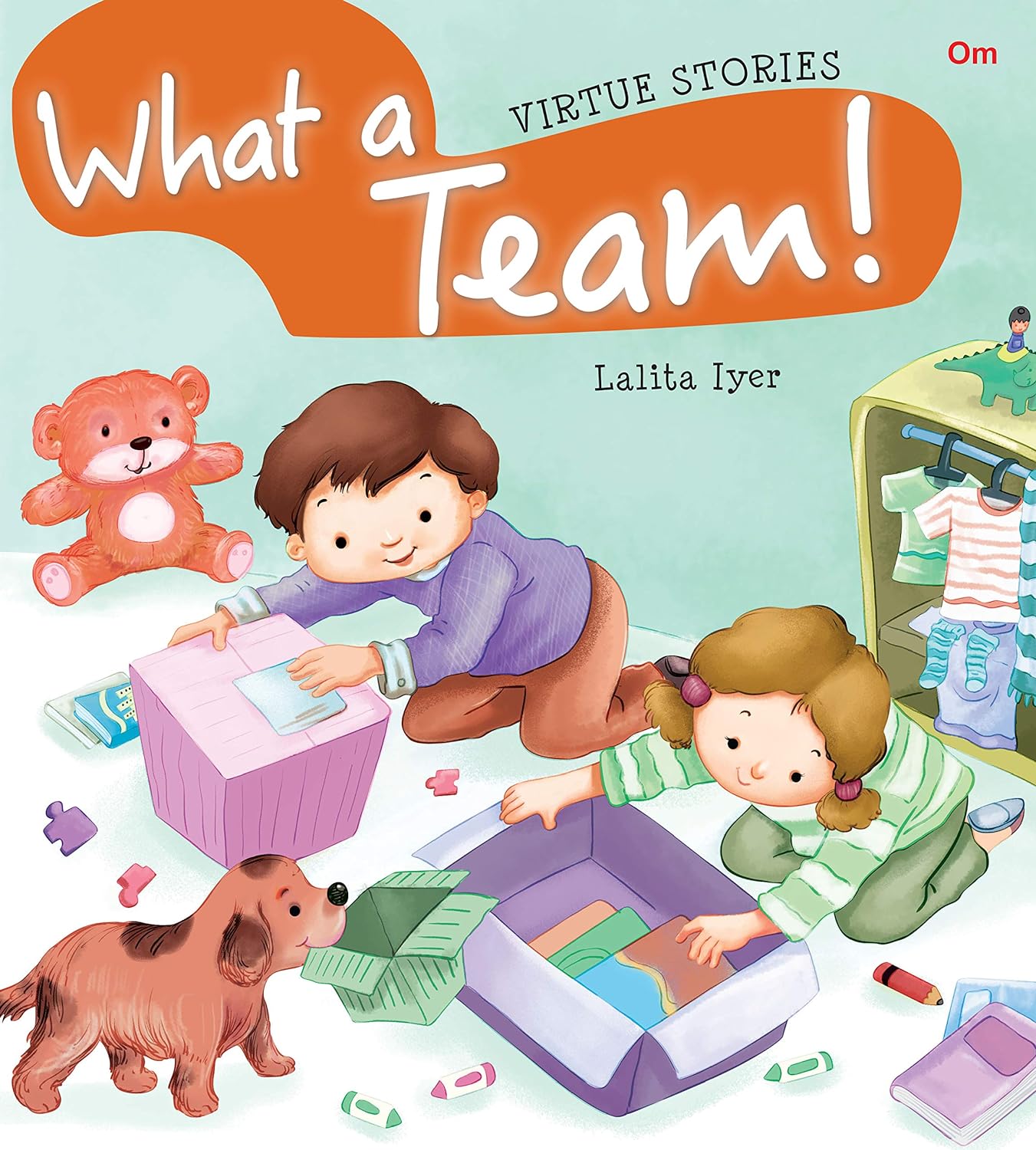 What a Team : Virtue Stories - Om Books - Swadesiicart