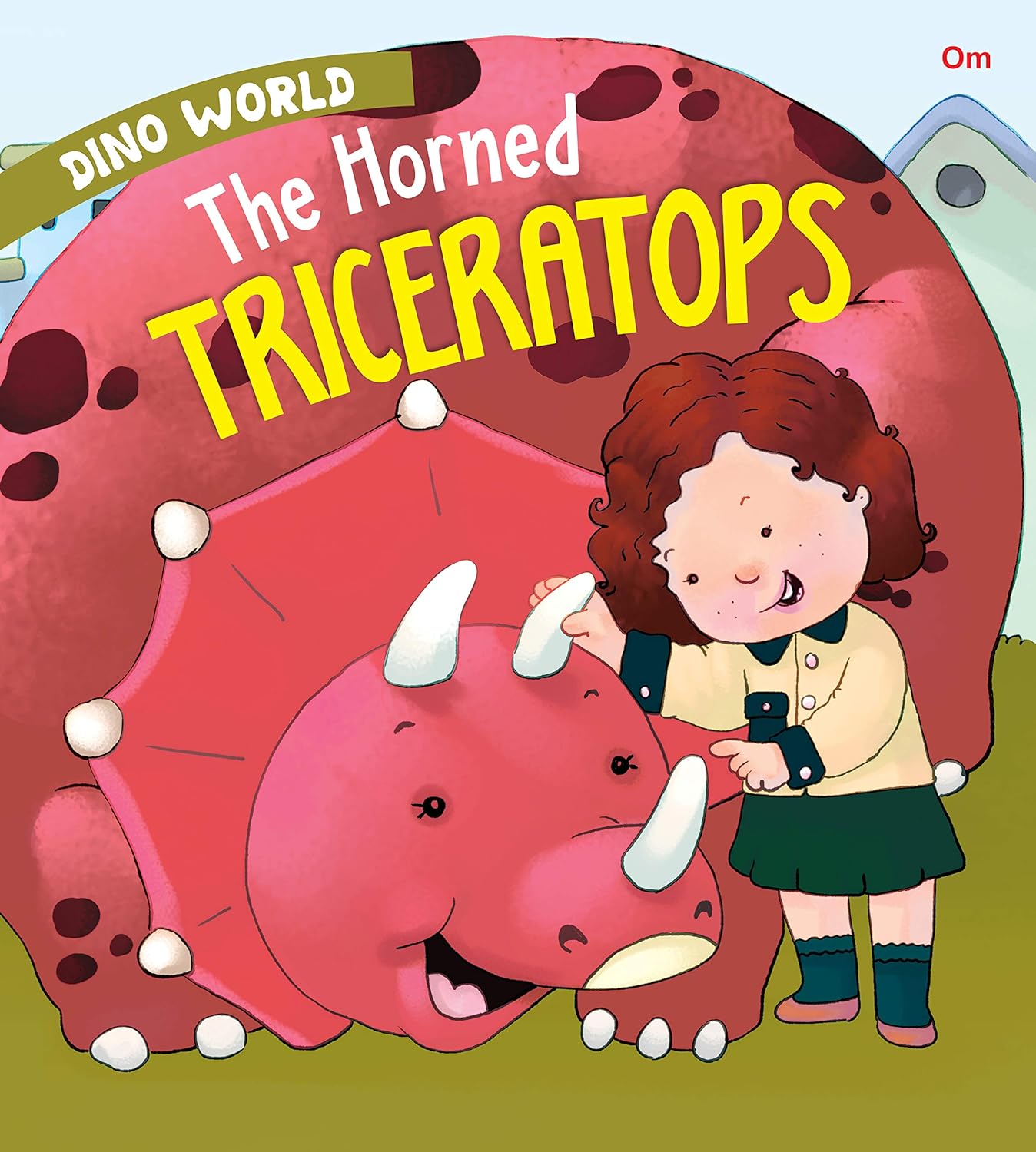 The Horned Triceratops : Dino World - Om Books - Swadesiicart