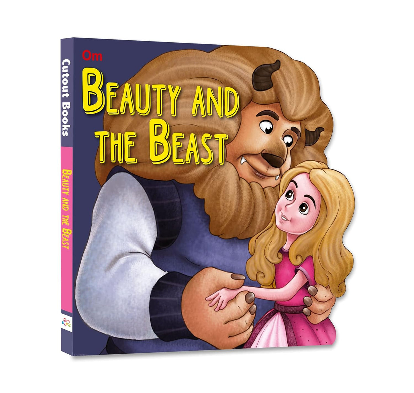 Beauty and the Beast : Cutout Board Book - Om Books - Swadesiicart
