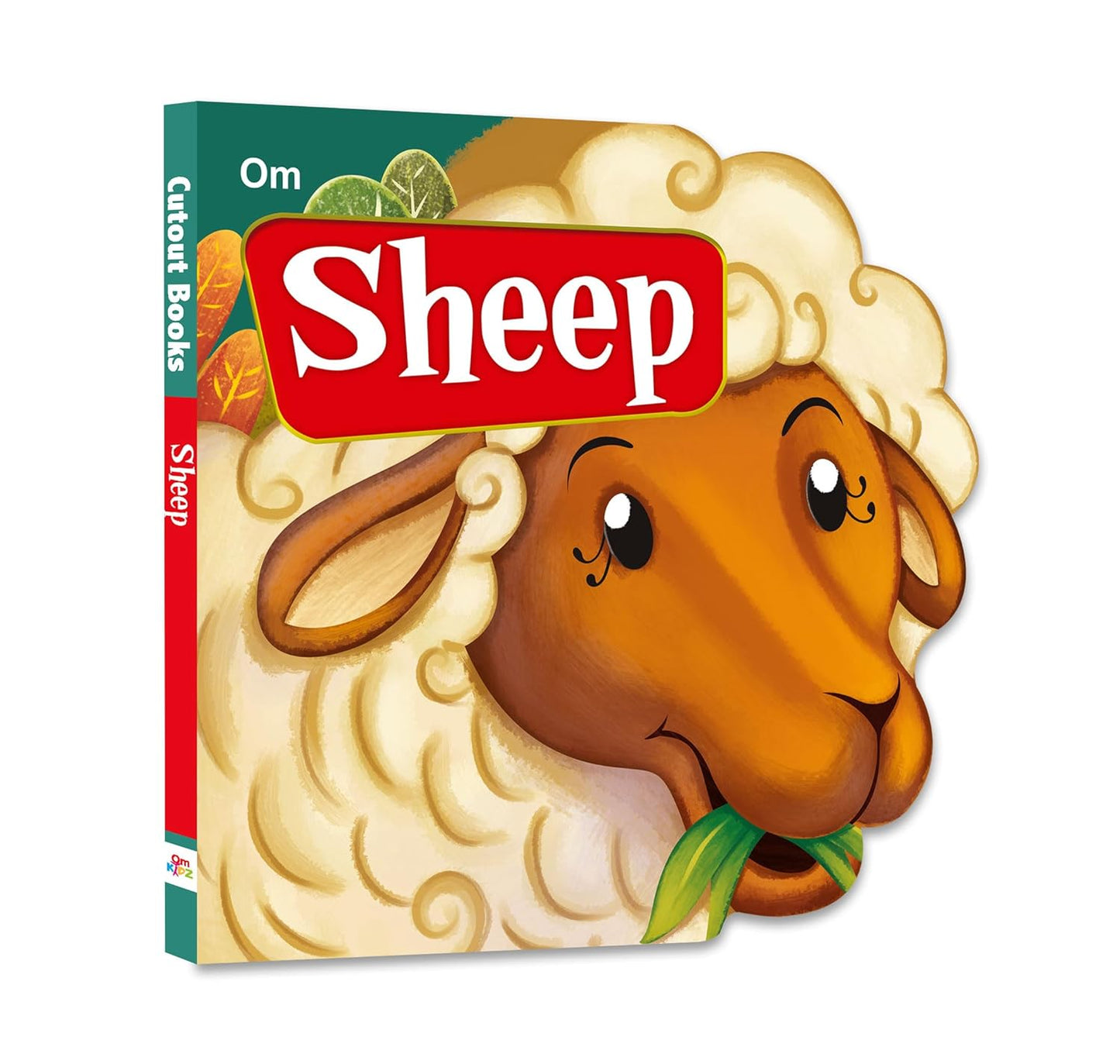 Sheep : Cutout Board Book - Om Books - Swadesiicart