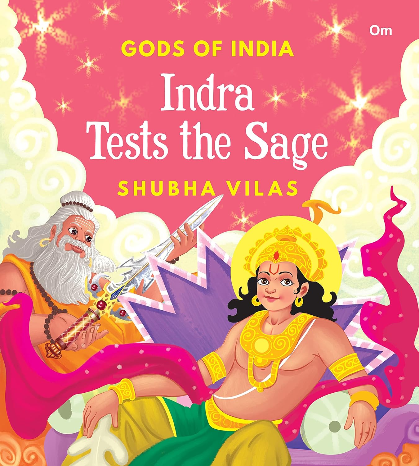 Gods of India : Indra Tests the Sage - Om Books - Swadesiicart