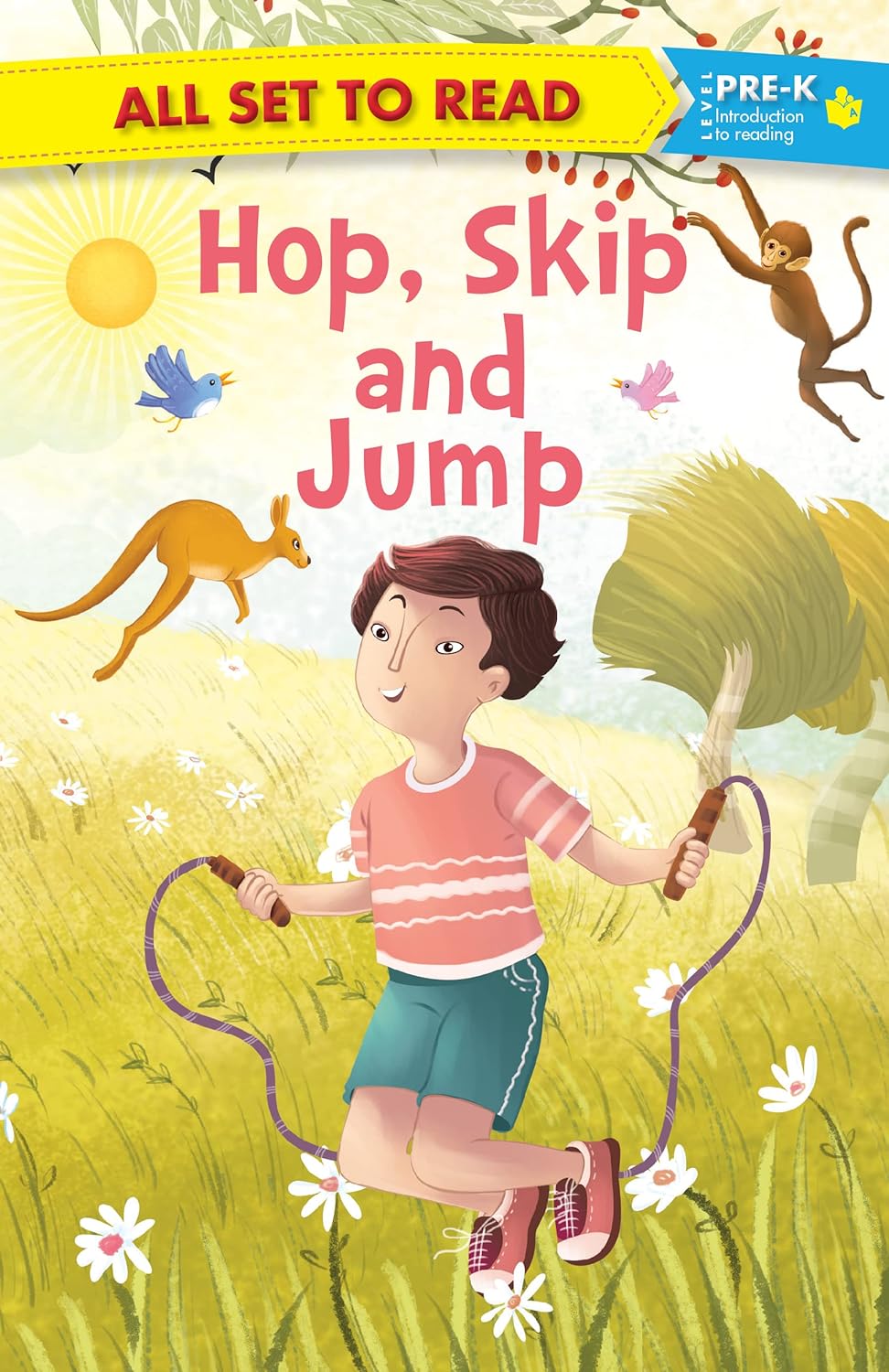All set to Read Hop, Skip and Jump - Om Books - Swadesiicart