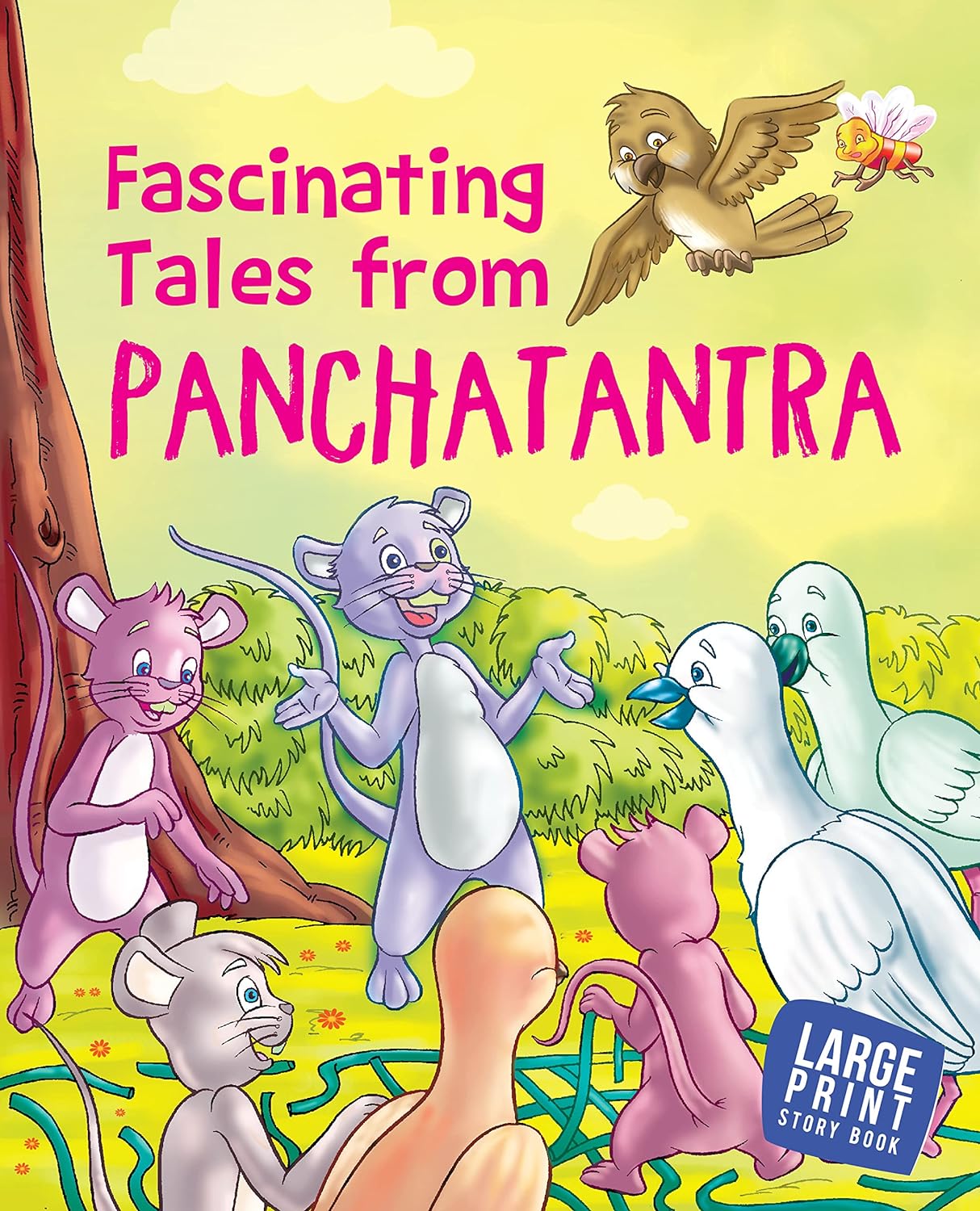 Fascinating Tales from Panchatantra : Large Print - Om Books - Swadesiicart