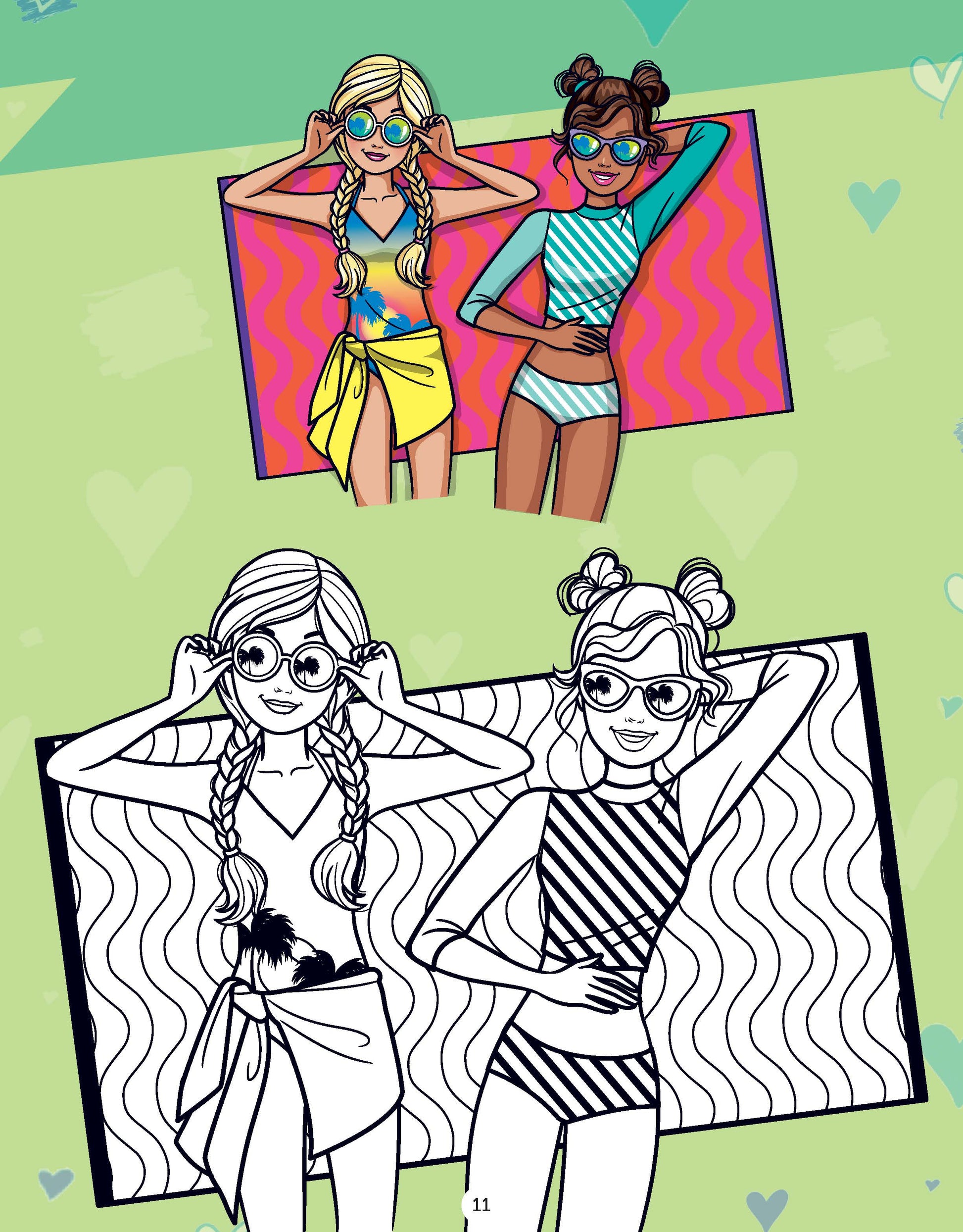 Dreamland Publications Barbie Copy Colouring Book | Swadesiicart