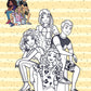 Dreamland Publications Barbie Copy Colouring Book | Swadesiicart