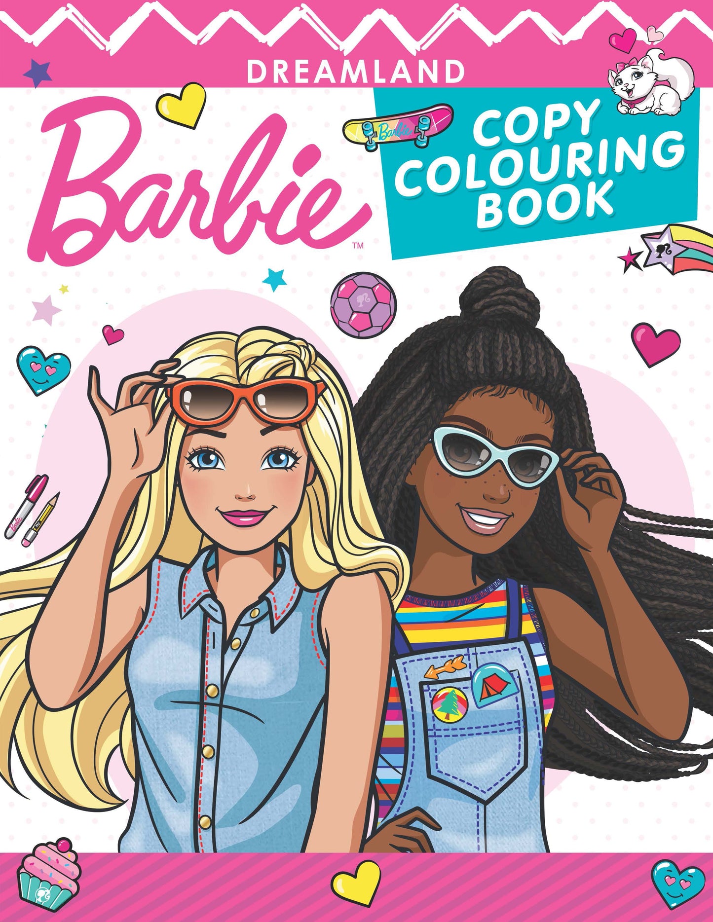 Dreamland Publications Barbie Copy Colouring Book | Swadesiicart