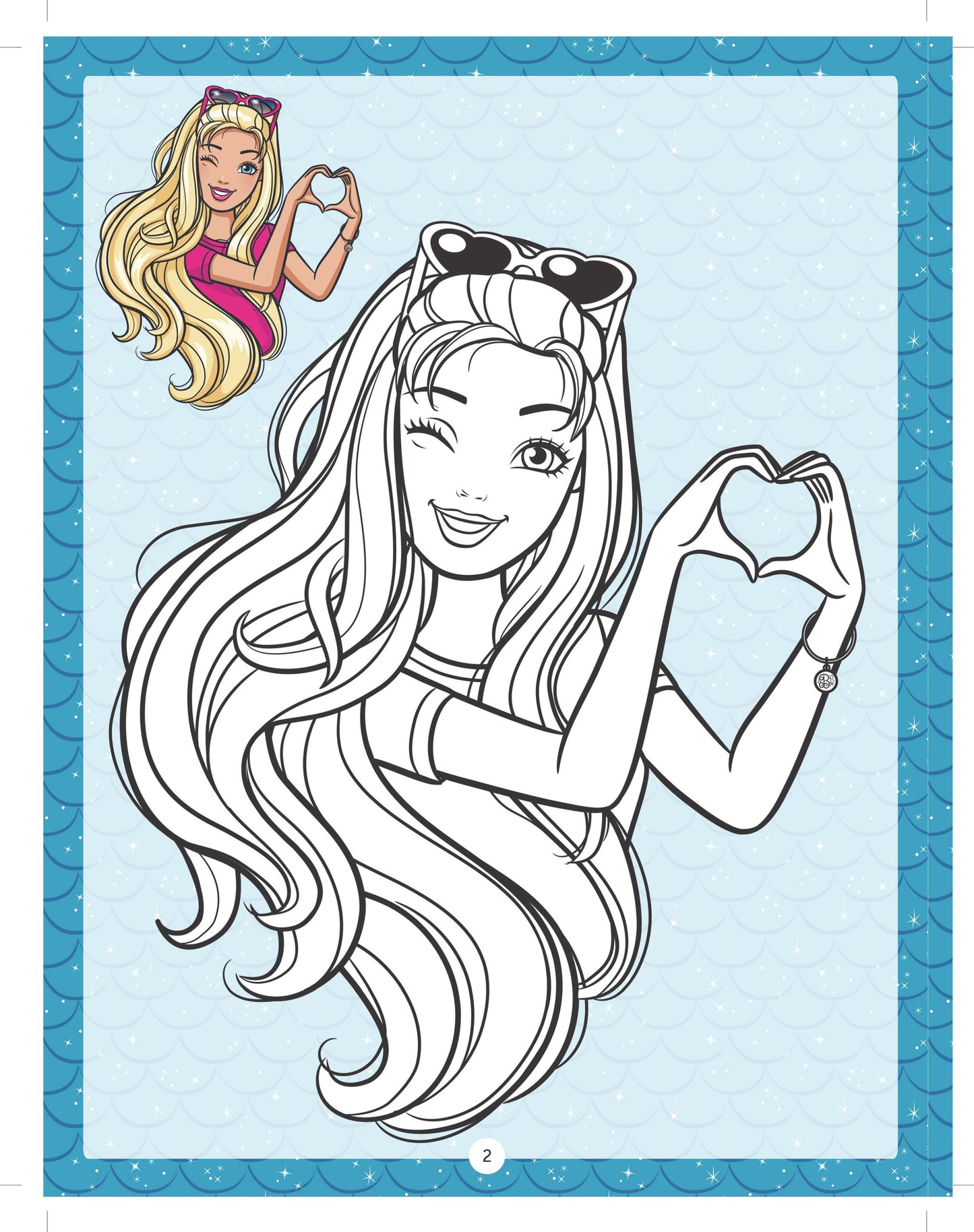 Dreamland Publications Barbie Copy Colouring Book | Swadesiicart