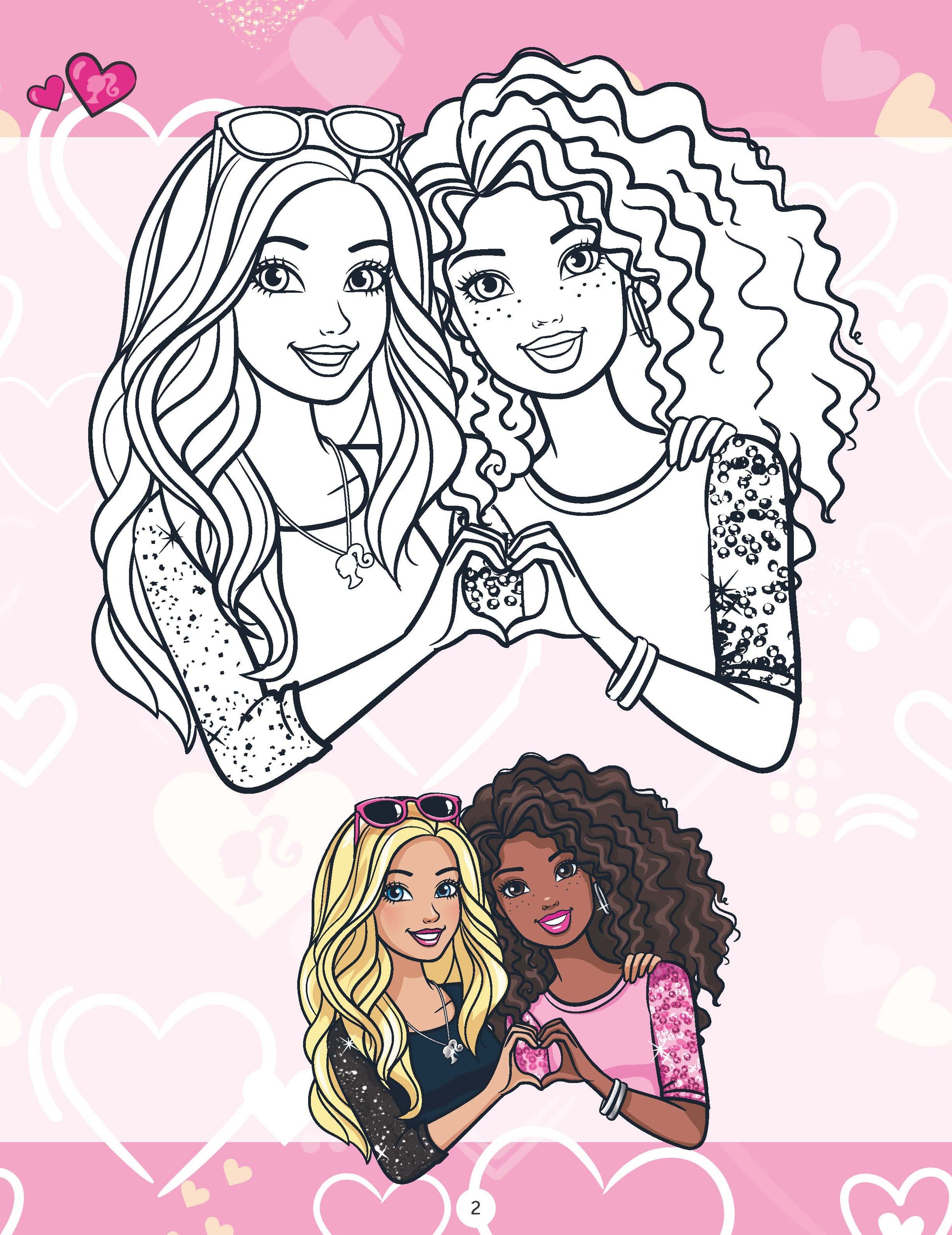 Dreamland Publications Barbie Copy Colouring Book | Swadesiicart