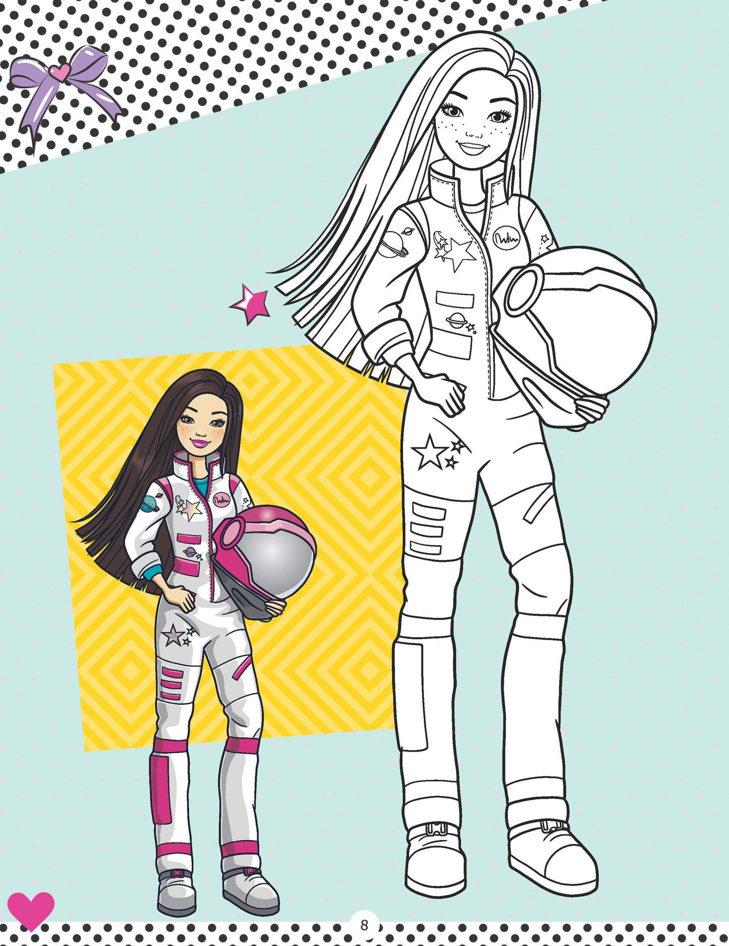 Dreamland Publications Barbie Copy Colouring Book | Swadesiicart