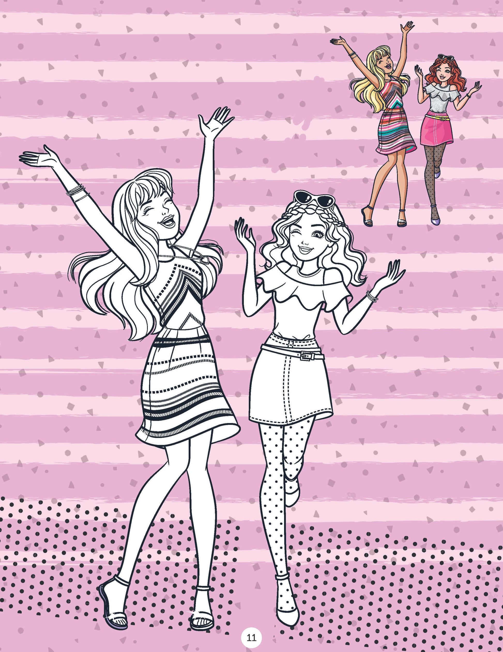 Dreamland Publications Barbie Copy Colouring Book | Swadesiicart