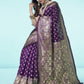 Kalini Ethnic Woven Design Zari Art Silk Banarasi Saree | Swadesiicart
