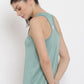 MKH Women Green Dri-FIT T-shirt - Swadesiicart