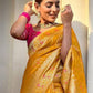 Kalini Woven Design Zari Silk Blend Banarasi Saree | Swadesiicart