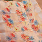 Light Peach And Orange Colour Semi Chanderi Saree By Gayathri Reddy Designer Studio | Swadesiicart
