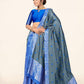 Kalini Woven Design Zari Mekla Chador Banarasi Saree | Swadesiicart