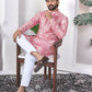 Anaita Pink Digital Printed Work Cotton Straight Kurta