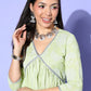 Ahalyaa Printed Tunic with Palazzos | Swadesiicart