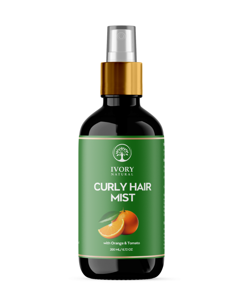 Ivory Natural Curly Hair Mist - Revitalize, Define, And Nourish Your Curly Hair | Swadesiicart