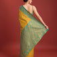 Monjolika Fashion Glamour And Tradition With This Mustard Color Zari Woven Banarasi Tissue Silk Saree | Swadesiicart