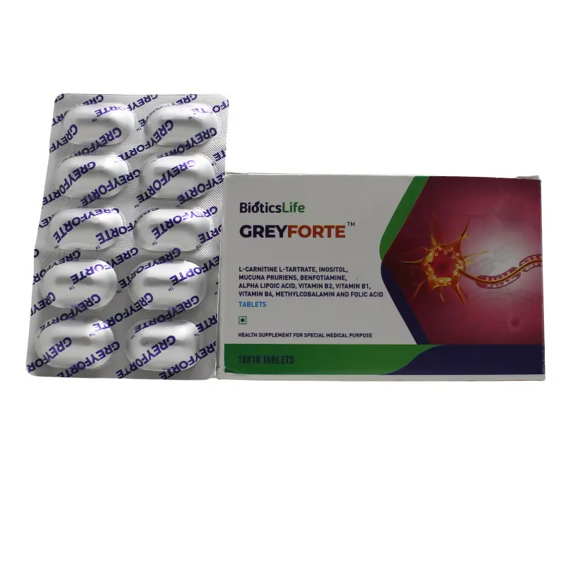 Biotics Lab Grey Forte Tablets | Swadesiicart