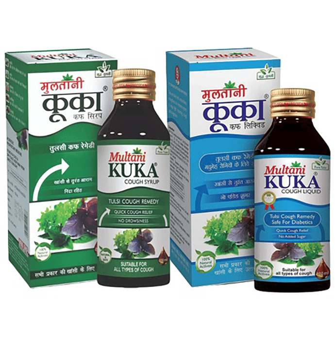 Multani Combo Pack of Kuka Cough Syrup | Swadesiicart