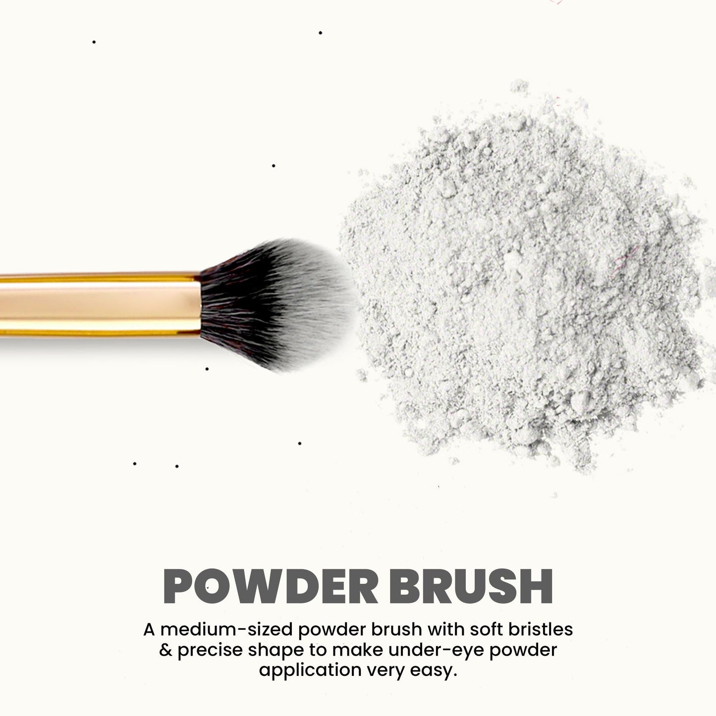 MARS Cosmetics Artist's Arsenal Powder Brush - Swadesiicart