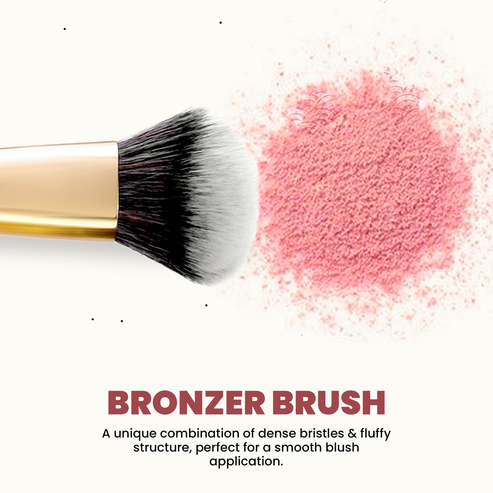 MARS Cosmetics Artist's Arsenal Bronzer Brush - Swadesiicart